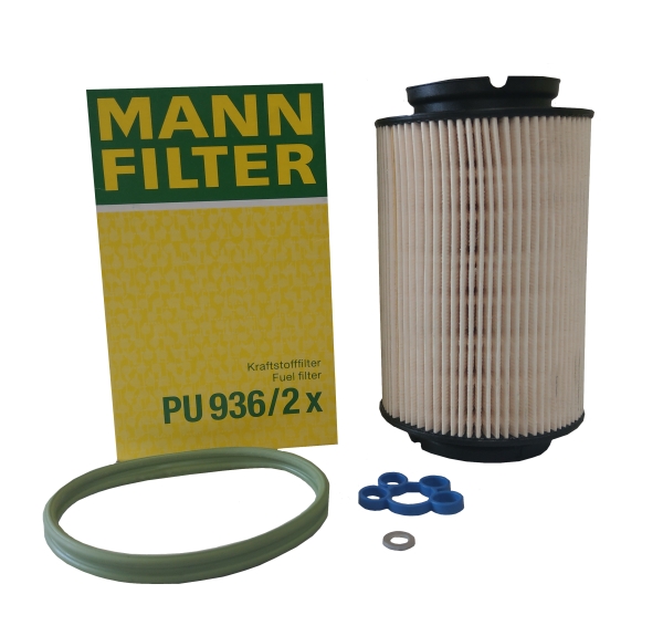 Original MANN Kraftstofffilter PU936/2X für Audi Seat Skoda VW